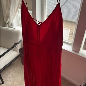 Asos Red Midi Dress